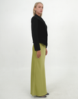 GREEN LONG SKIRT