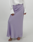 PURPLE LONG SKIRT